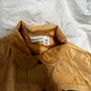 Alfred Dunner Shimmering Gold Jacket